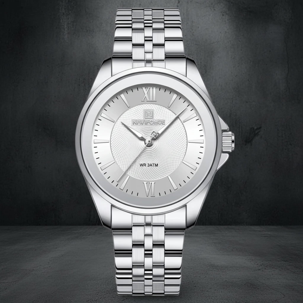 NAVIFORCE Women Watches Ladies Creative Watch Stainless Strap New Fashion Charm Quartz 30M Waterproof Wristwatches Female Clock