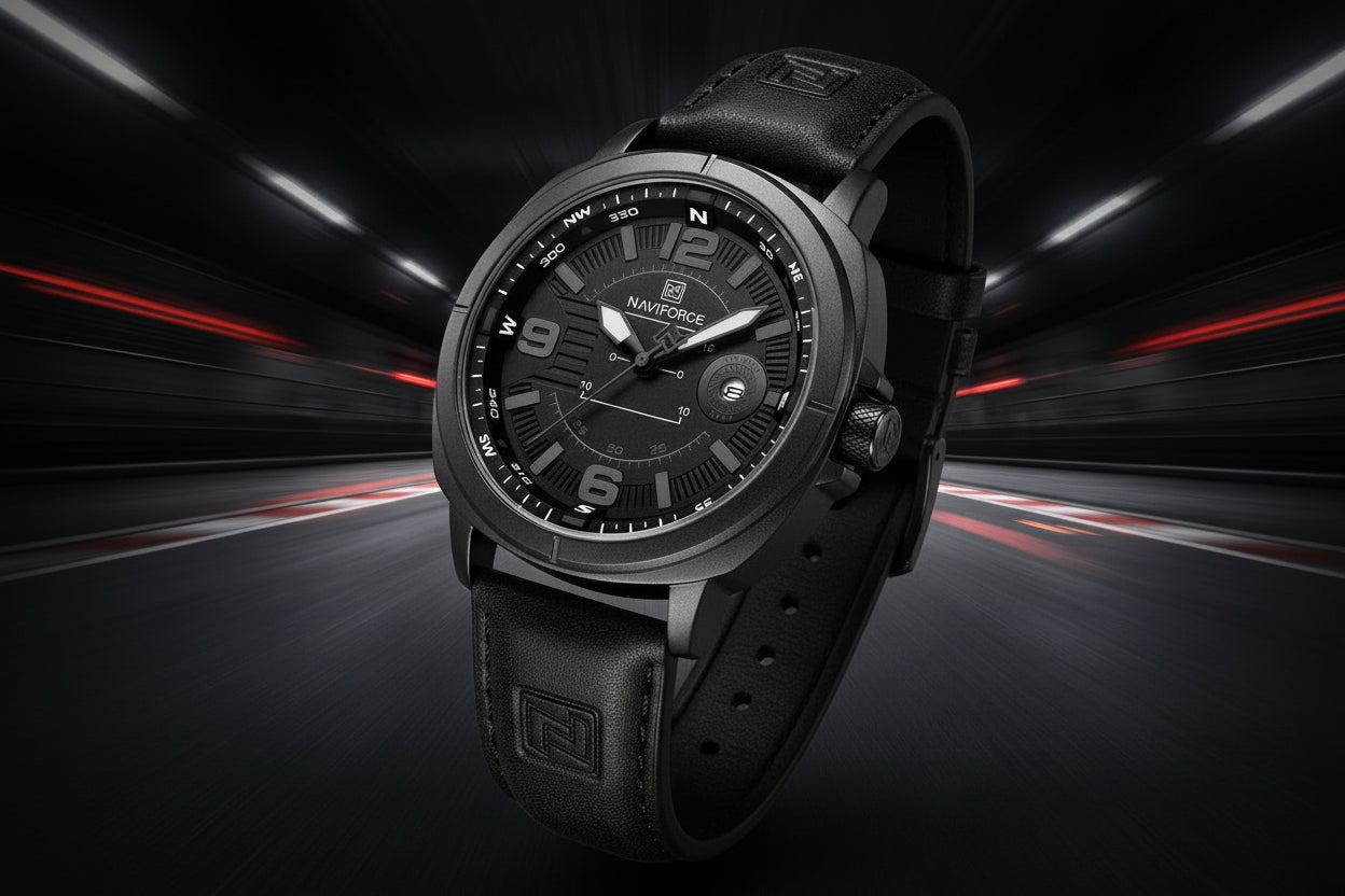 Brand Men Quartz Watch High Quality PU Band Calendar Male Wristwatch Auto Date Display Waterproof Clocks Reloj Hombre