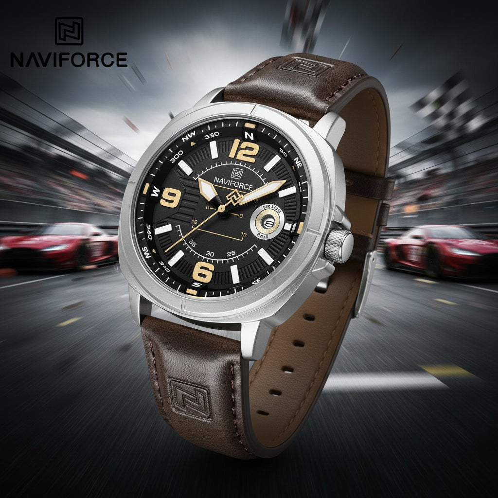Brand Men Quartz Watch High Quality PU Band Calendar Male Wristwatch Auto Date Display Waterproof Clocks Reloj Hombre