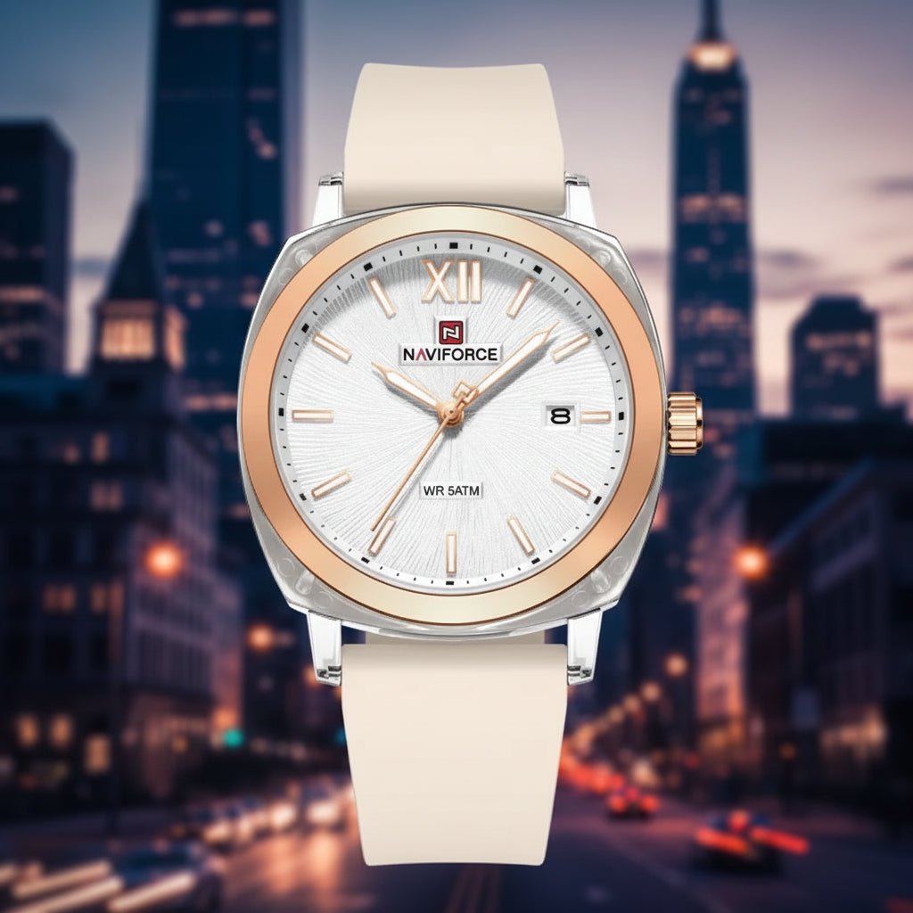 Leisure Sports Women'S Watch Simple Elegant Waterproof Creative Women Minimalist Style Quartz Calendar Ladies Watches