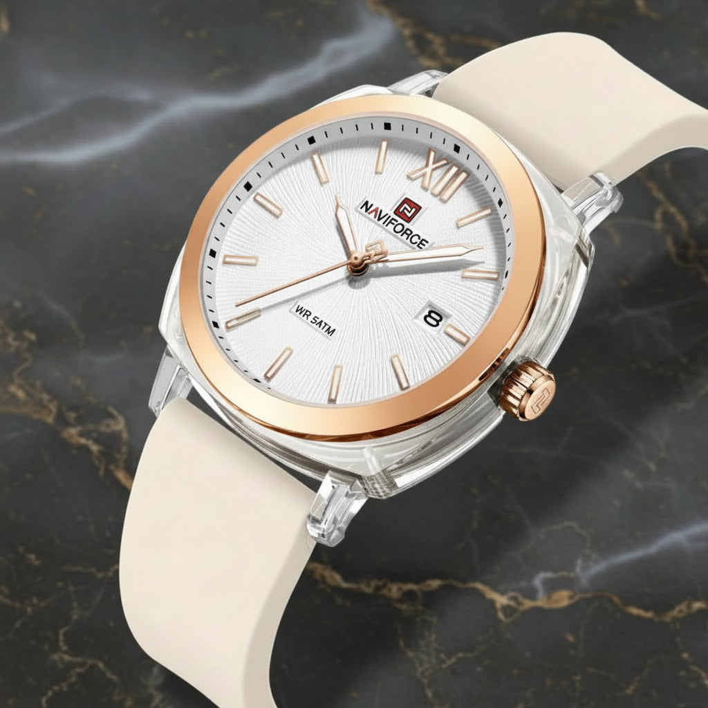 Leisure Sports Women'S Watch Simple Elegant Waterproof Creative Women Minimalist Style Quartz Calendar Ladies Watches