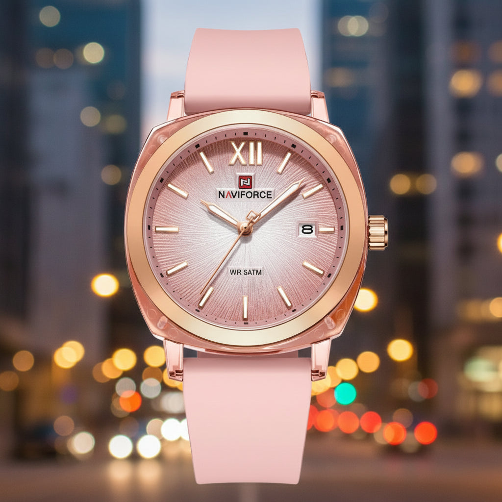 Leisure Sports Women'S Watch Simple Elegant Waterproof Creative Women Minimalist Style Quartz Calendar Ladies Watches