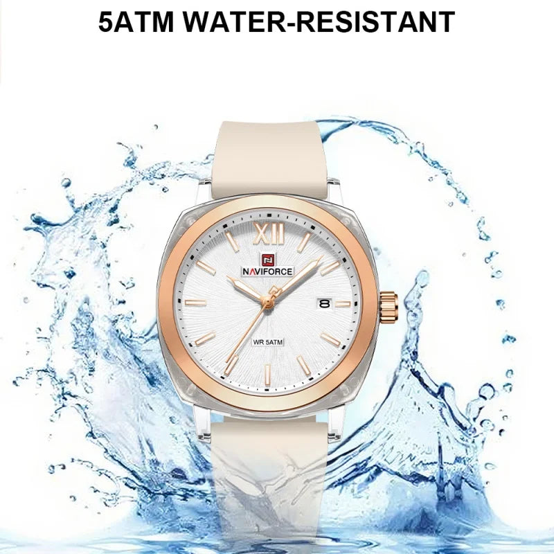 Leisure Sports Women'S Watch Simple Elegant Waterproof Creative Women Minimalist Style Quartz Calendar Ladies Watches